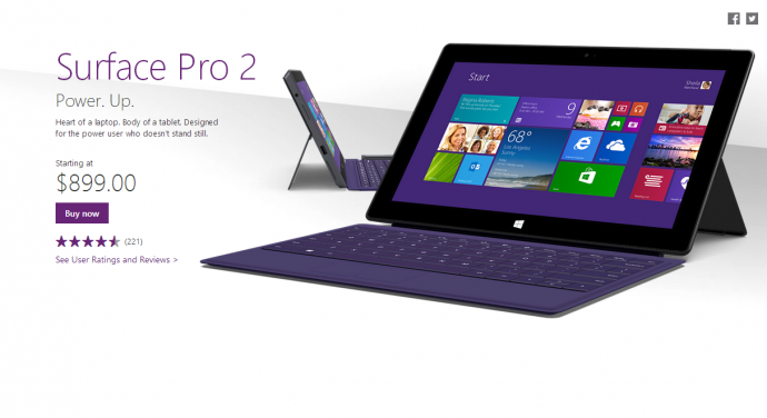 Планшеты Surface 3